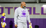 LSU secondary coach Corey Raymond has put together an elite CB haul (Photo: LSU Football)
